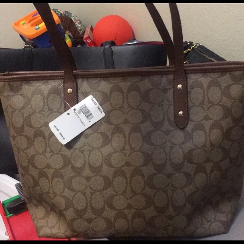 Brand new authentic coach tote purse